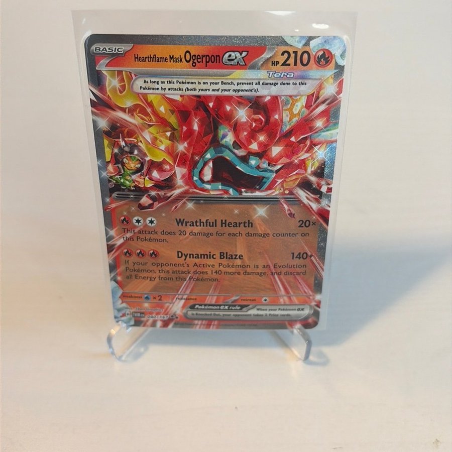 Hearthflame mask Ogerpon ex 040/167 twilight ma.. | Kp p Tradera (727287572) Hearthflame mask Ogerpon ex 040/167 twilight ma.. | Kp p Tradera (727287572)