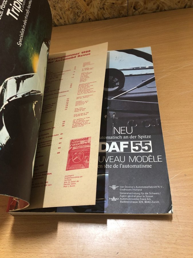 洋書 AutomobIl  Revue  1968 洋書 AutomobIl Revue 1968 BUCH book Automobil Revue Revue