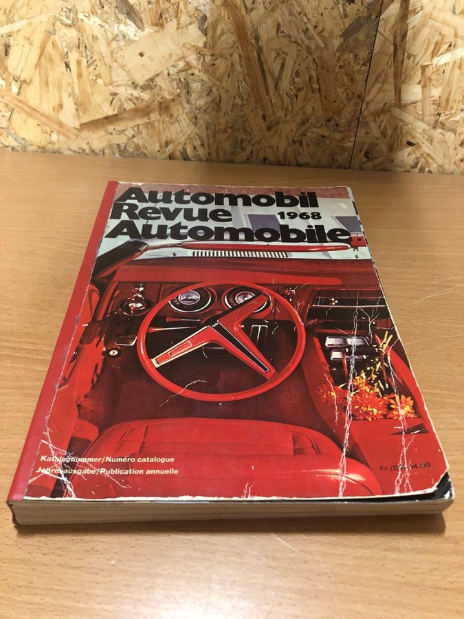 洋書 AutomobIl  Revue  1968 洋書 AutomobIl Revue 1968 BUCH book Automobil Revue Revue