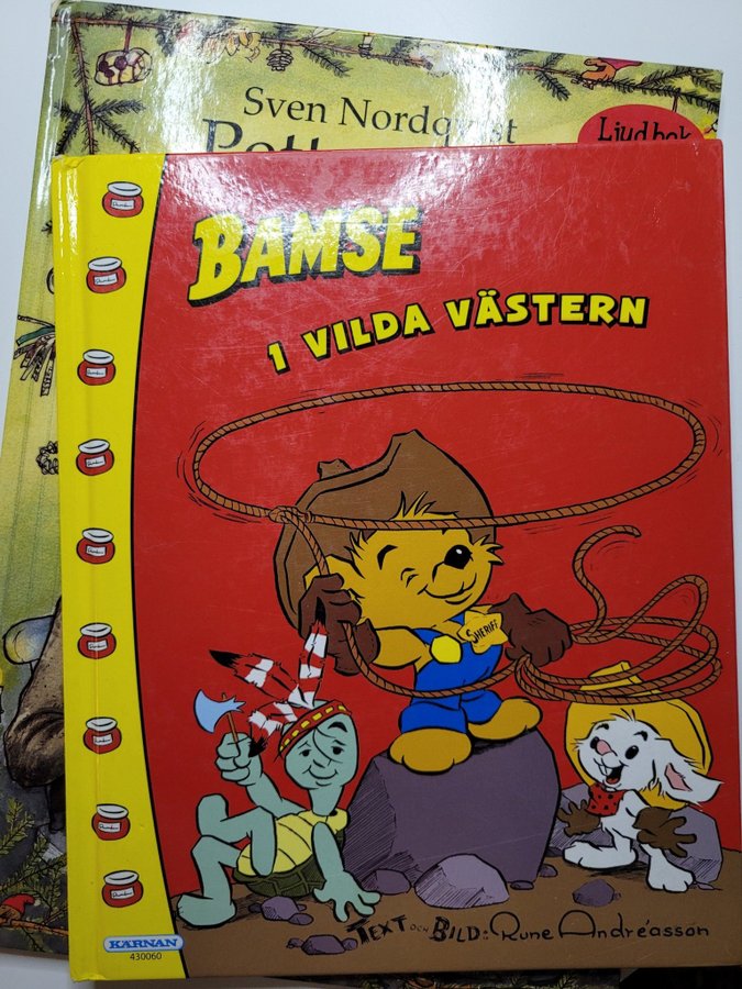 Pettson JUL + Bamse böcker. Köp på Tradera (575369845)