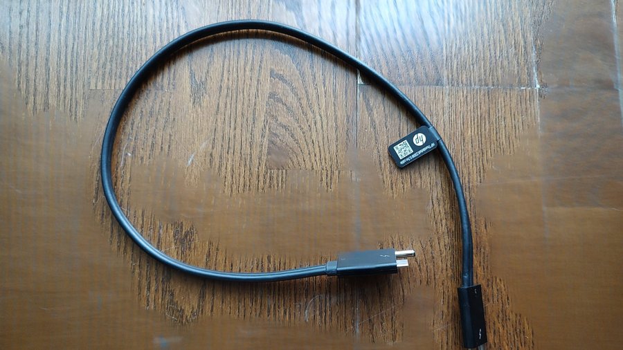HP Thunderbolt dock cable replacement Köp på Tradera (648305692)