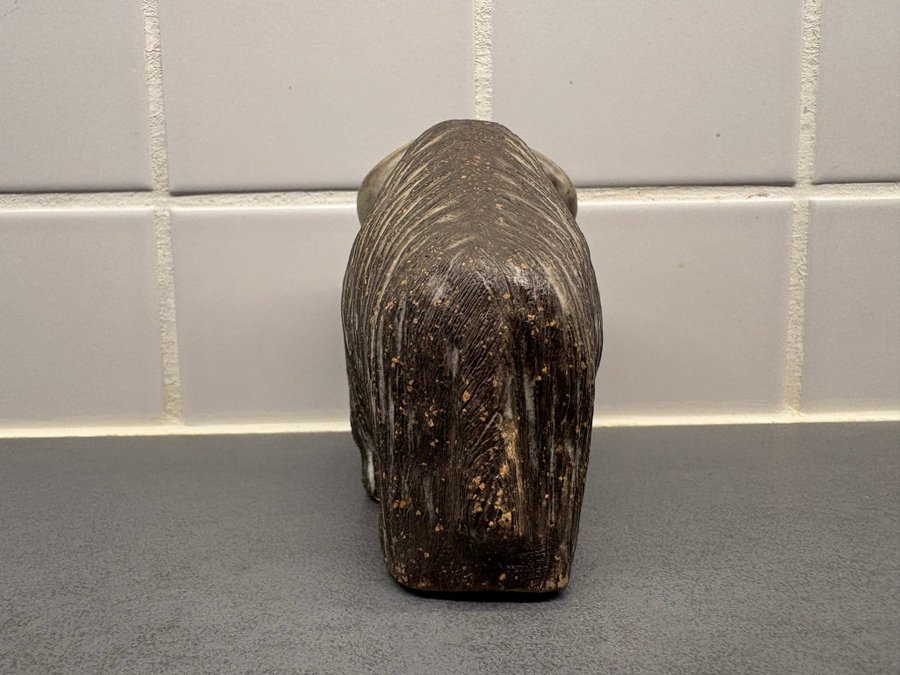 Upsala Ekeby Goran Andersson Bison 置物 Bison by Göran Andersson for Upsala-Ekeby - Sold - Wigerdals