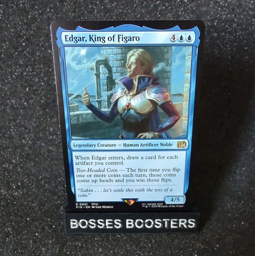 mtg edgar final fantasy Edgar, King of Figaro [FINAL FANTASY] main image 0