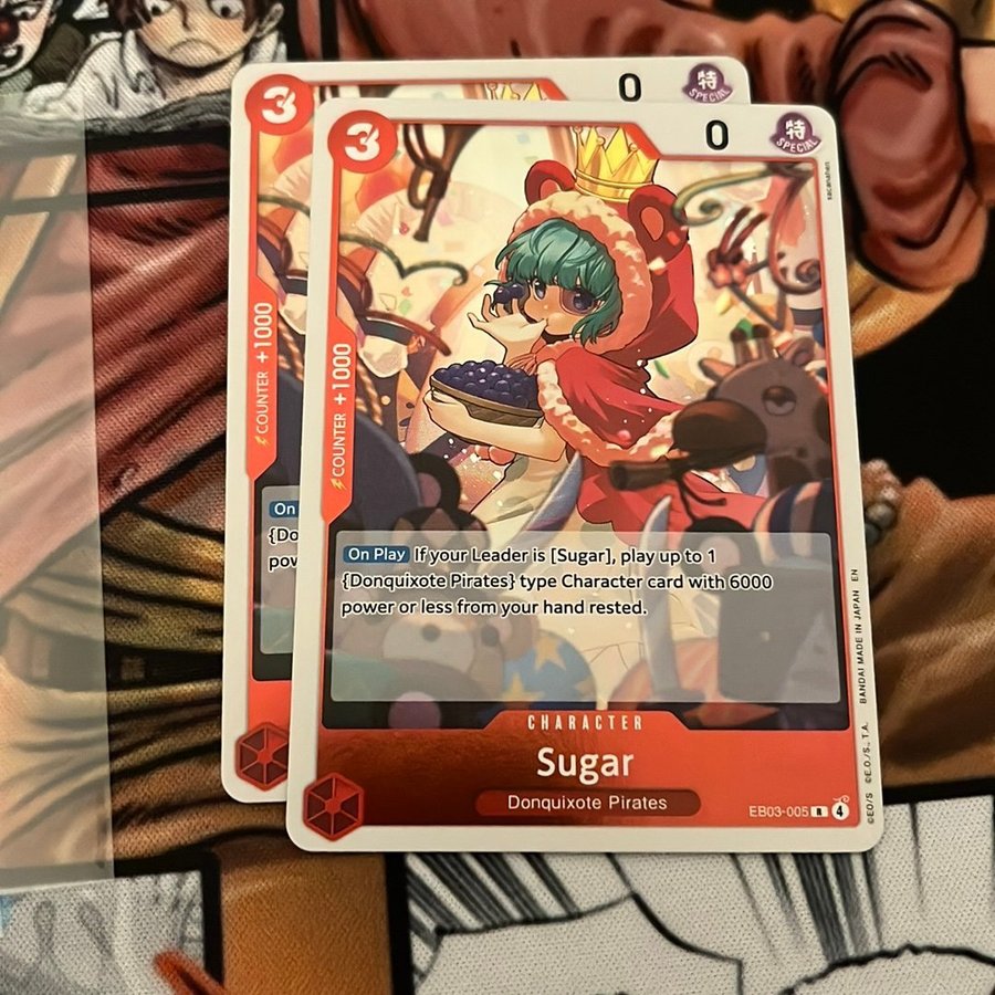 Se produkter som liknar One Piece Card Game - 2x Suga.. p Tradera  (721038142)