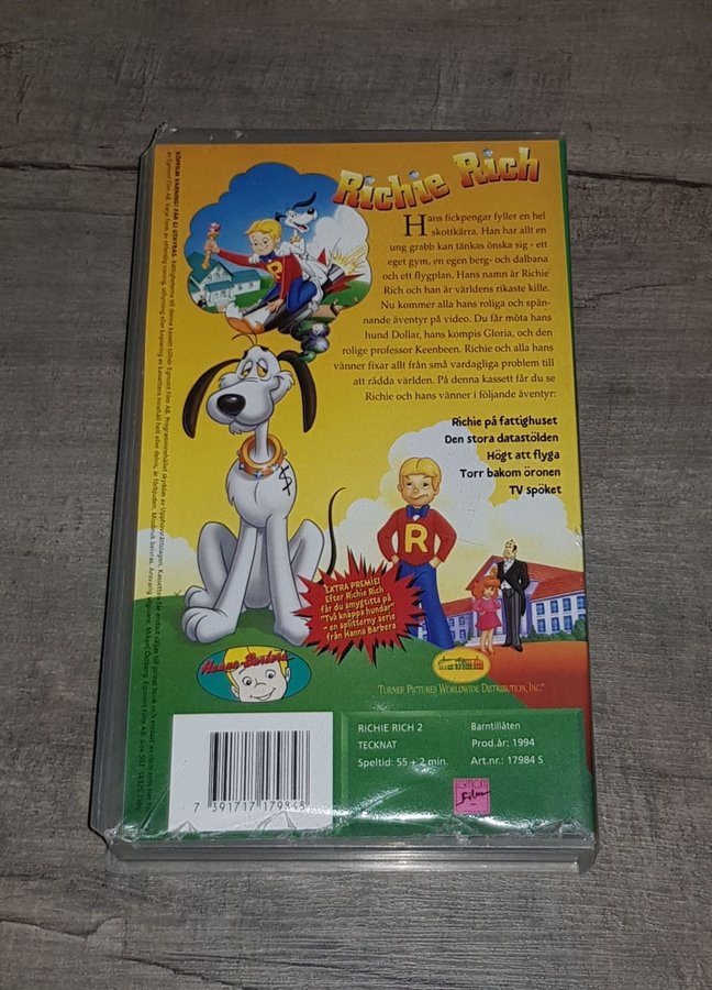 Se produkter som liknar Richie Rich VHS Egmont Film på Tradera (568452427)