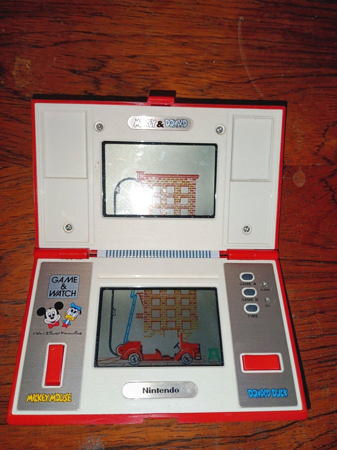 Nintendo Game & Watch Mickey & Donald Multi Scr.. | Köp på Tradera