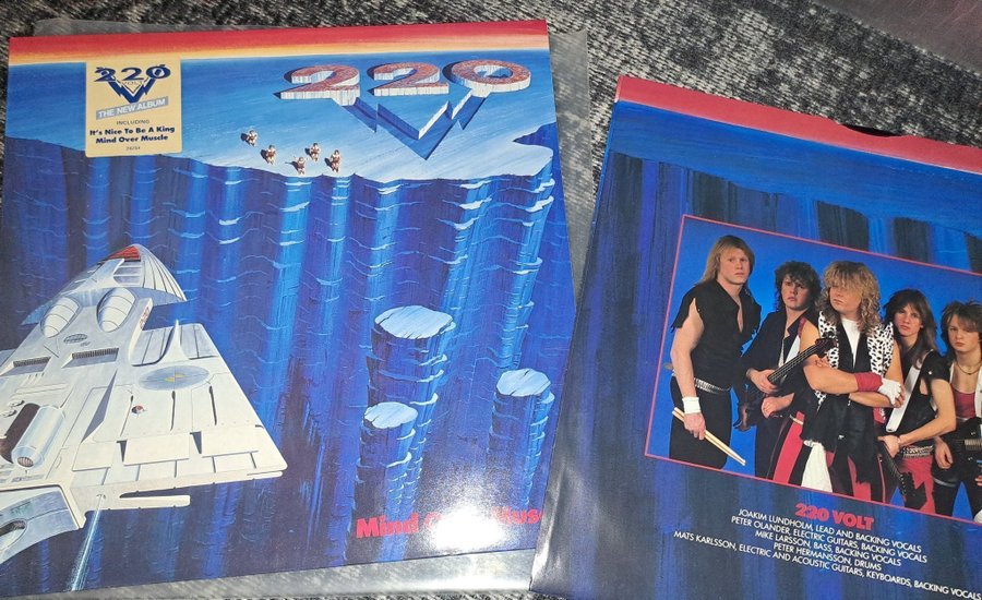 220ボルト 220VOLT Mind Over Muscle レコード 220 Volt／Mind Over Muscle LP 国内盤レコード