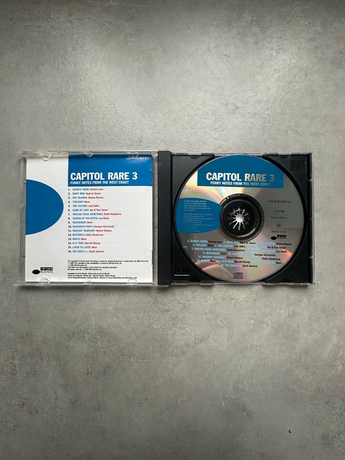 Capitol Rare 3 CD Blue Note 1999 Jazz Funk Soul.. | Köp på Tradera