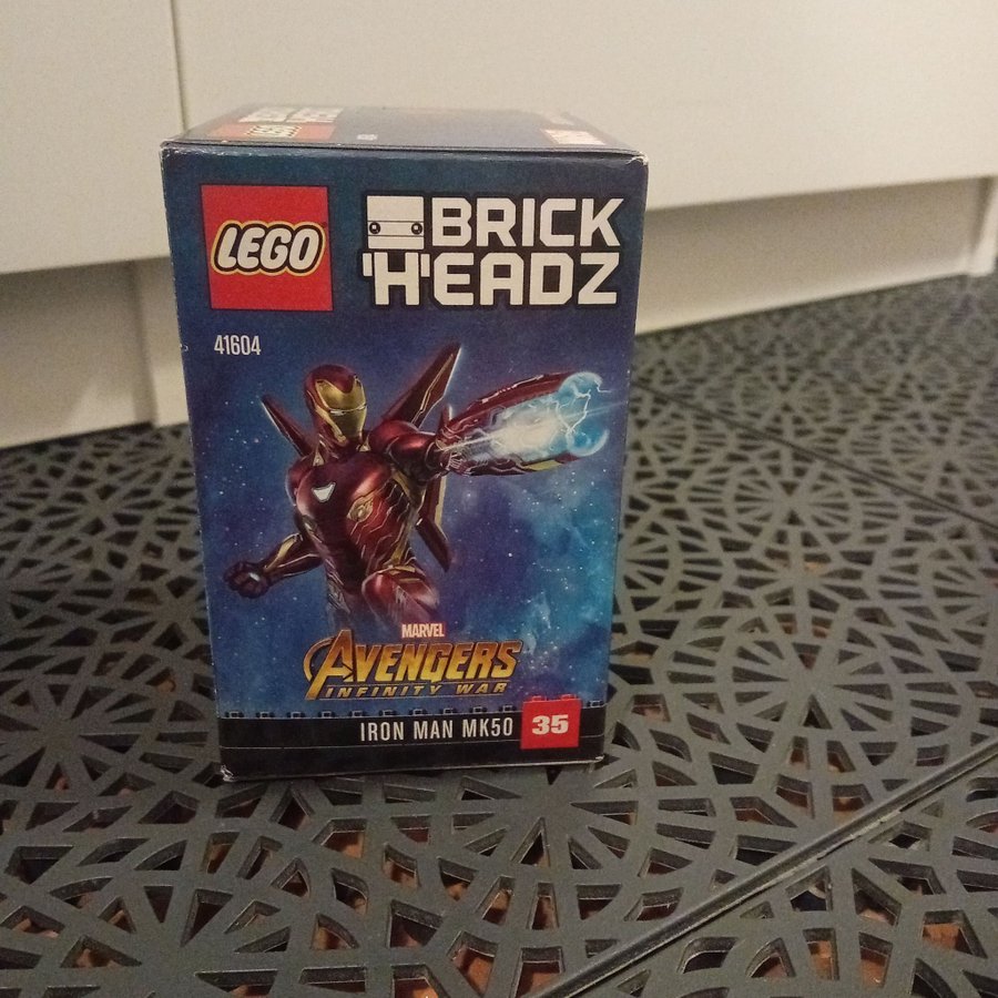 Infinity War Brickheadz Iron Man Mk 50 LEGO Avengers Infinity War