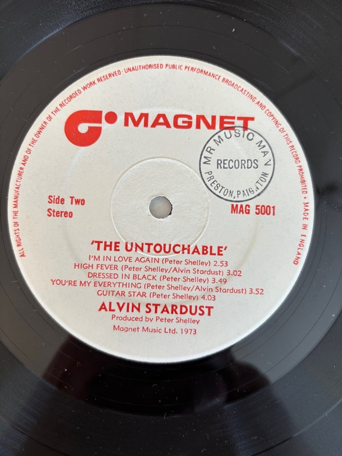 LP vinyl Alvin Stardust - The Untouchable (Vinyl) | Köp på Tradera