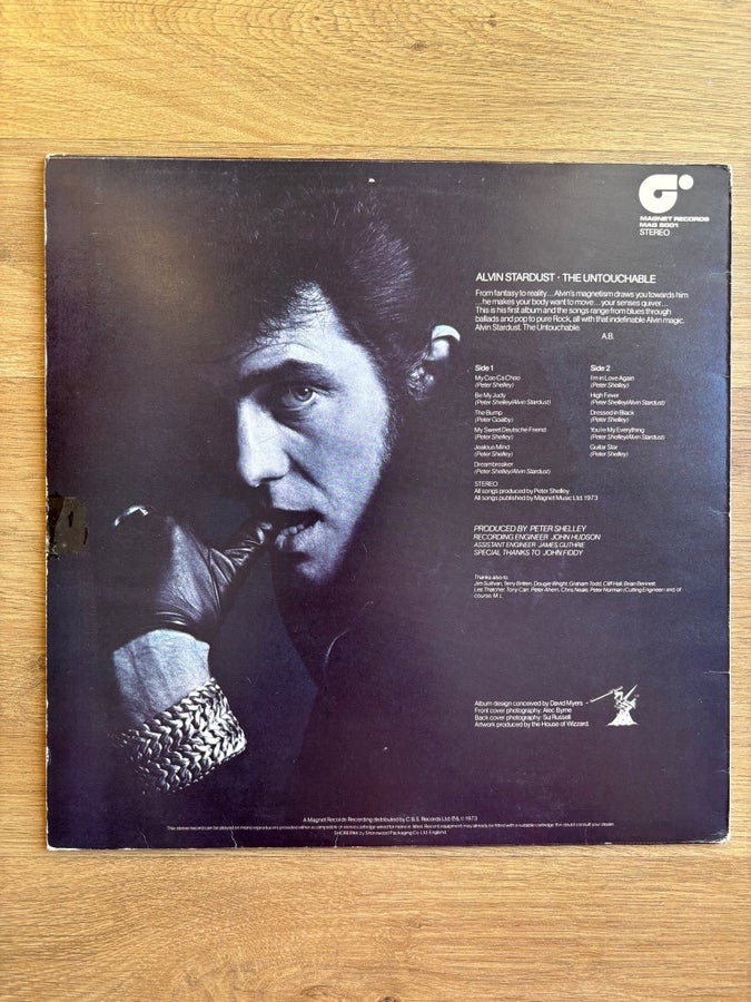 LP vinyl Alvin Stardust - The Untouchable (Vinyl) | Köp på Tradera