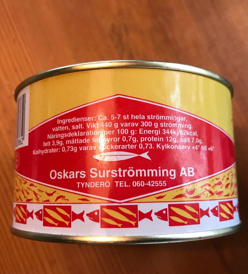 Se produkter som liknar Oskars Surströmming 440 Gram .. på Tradera