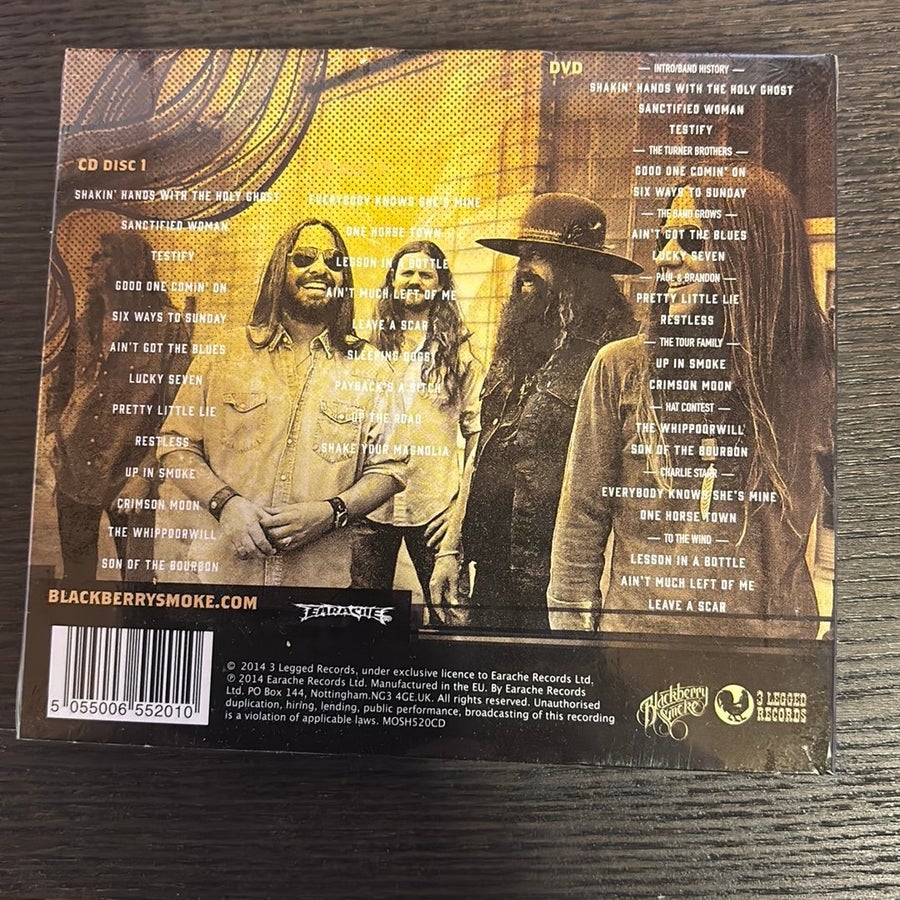 Blackberry Smoke - Leave A Scar: Live In North .. | Köp på Tradera