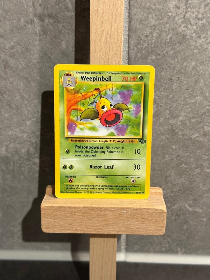 Weepinbell Pokmonkort | Kp p Tradera (727357046) Weepinbell Pokmonkort | Kp p Tradera (727357046)