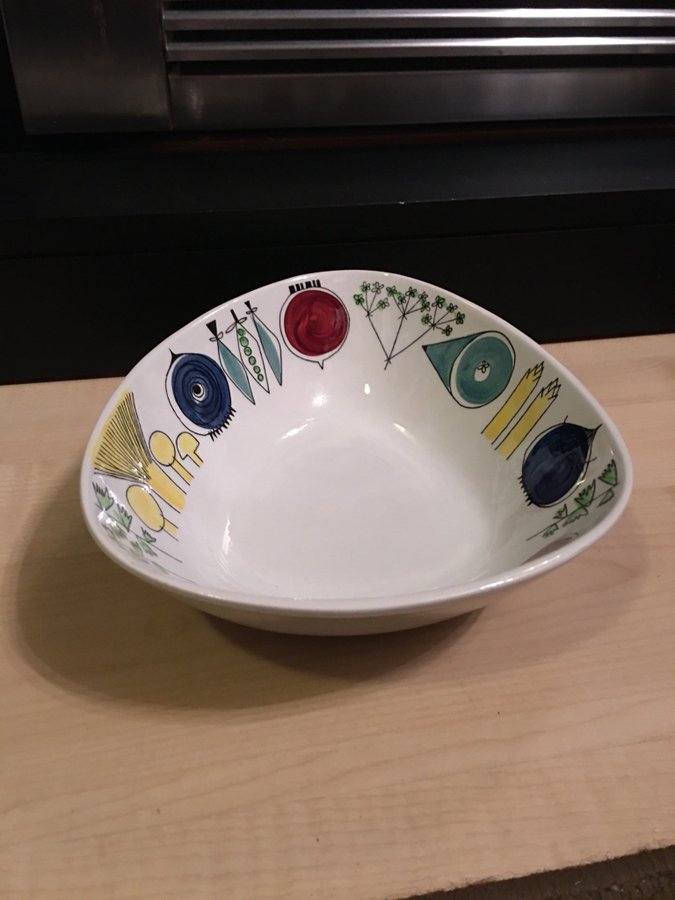 Picknick Djup Skal I Felfri Skick 22 X Cm D Kop Pa Tradera