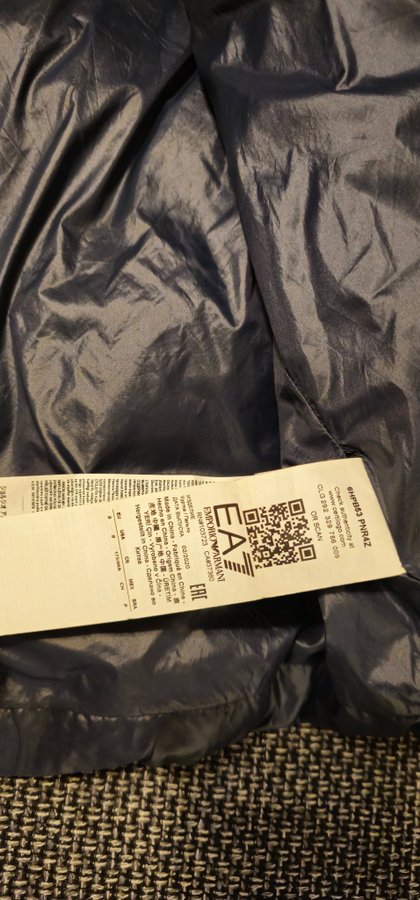 EA7 Down jacket Giacca Piumino Armani Dunjacka Köp på Tradera