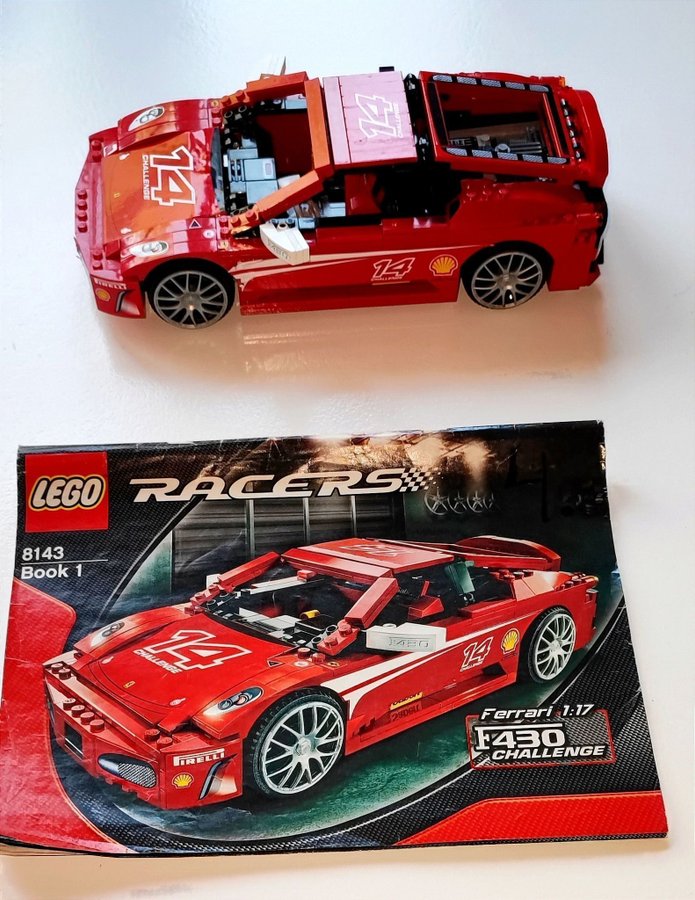 LEGO Racers 8143 Ferrari F430 Challenge Kop pa Tradera 642305610