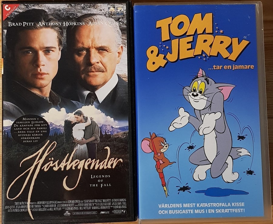 Se produkter som liknar 2 VHS-kassetter: Legenderna o.. på Tradera ...