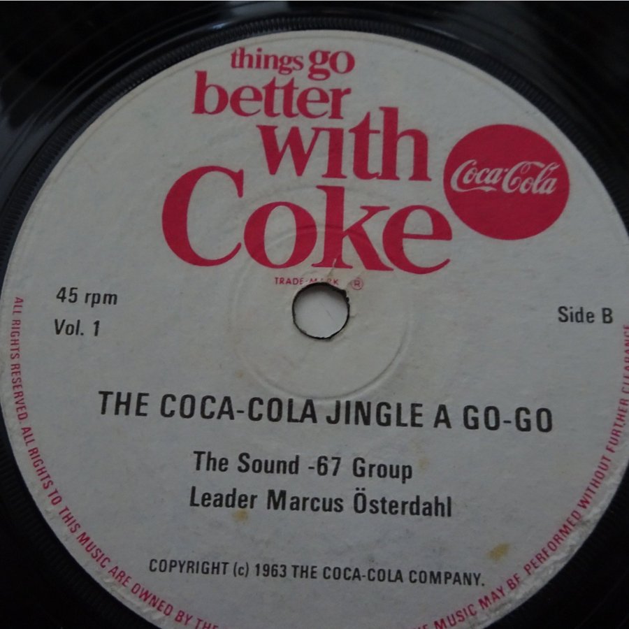 The CocaCola Jingle A GoGo. Sweden 1967. Ray .. Köp på Tradera