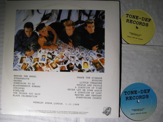 Depeche Mode. Time After Time. 2-LP Live from W.. | Köp på Tradera