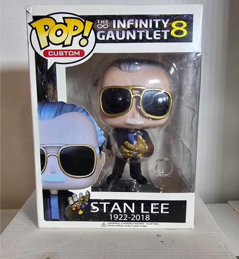 Stan Lee Infinity Gauntlet Funko Pop! Custom Köp på Tradera