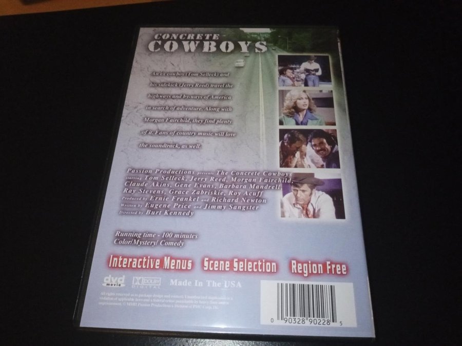 Concrete Cowboy (Tom Selleck, Fairchild) Köp på Tradera
