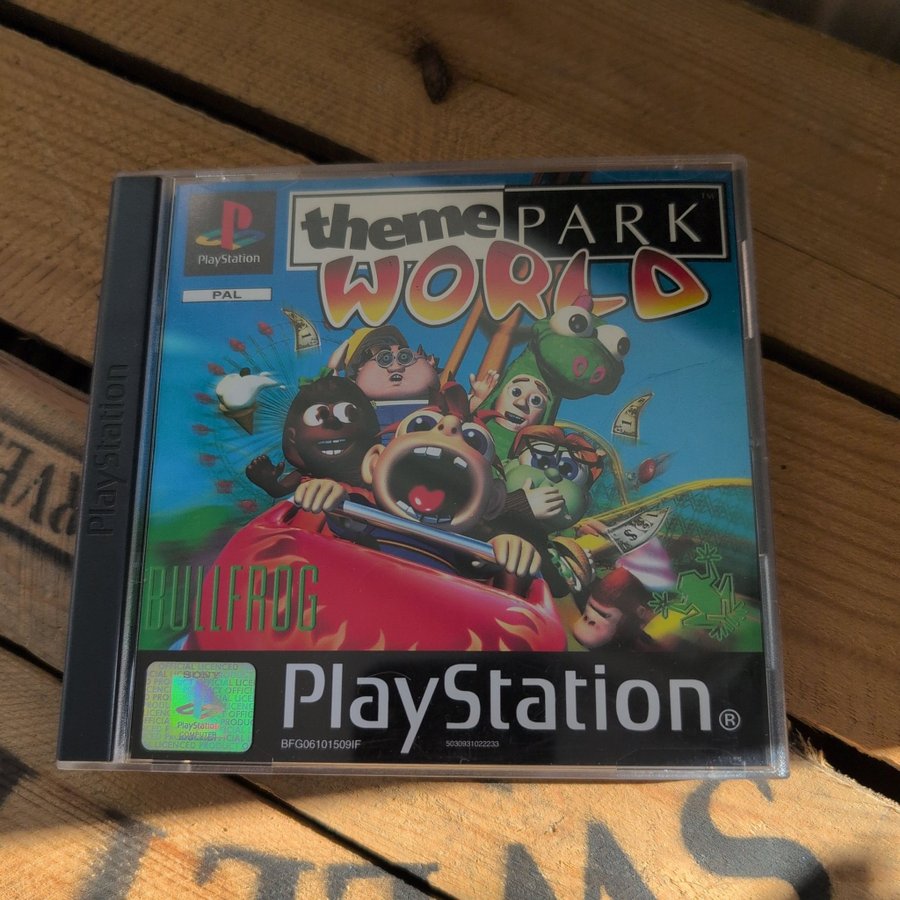Theme Park - Sony PlayStation 1 - PAL - Bon état - Jeu Complet