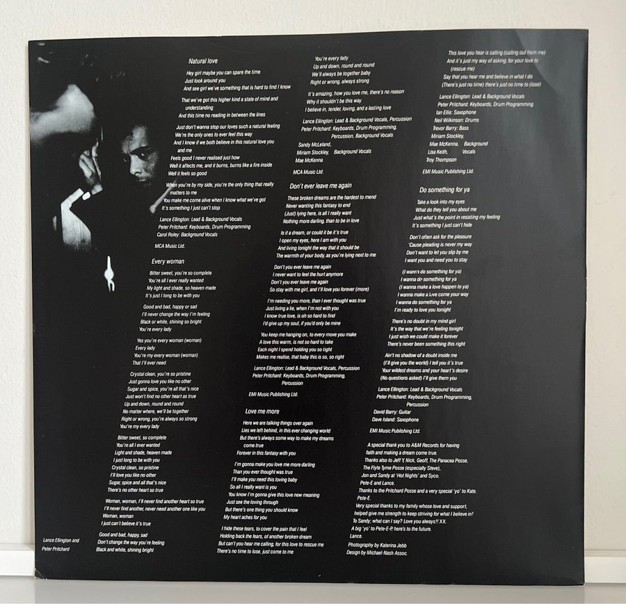 Lance Ellington - Pleasure and pain - Vinyl LP | Köp på