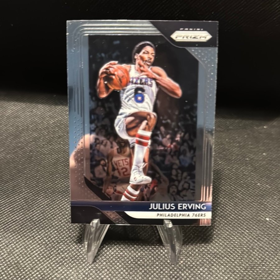 Julius Erving - Panini Prizm Basketball Kort | Köp på Tradera