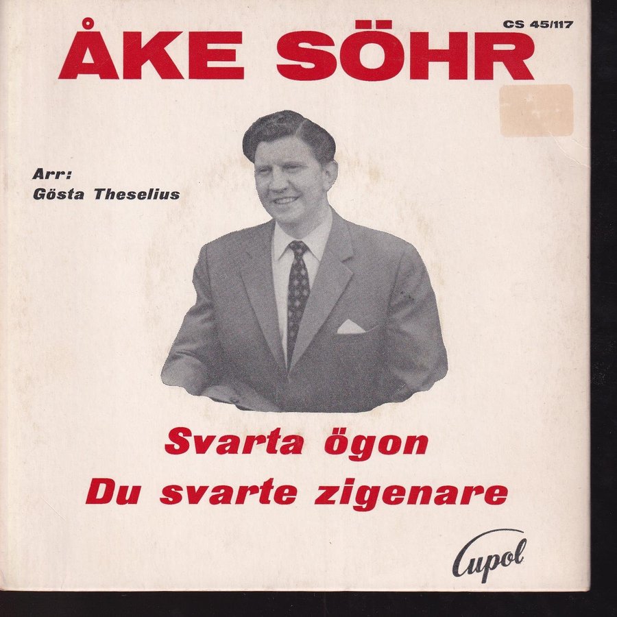Åke Söhr Svarta Ögon / Du Svarte Zigenare [7'