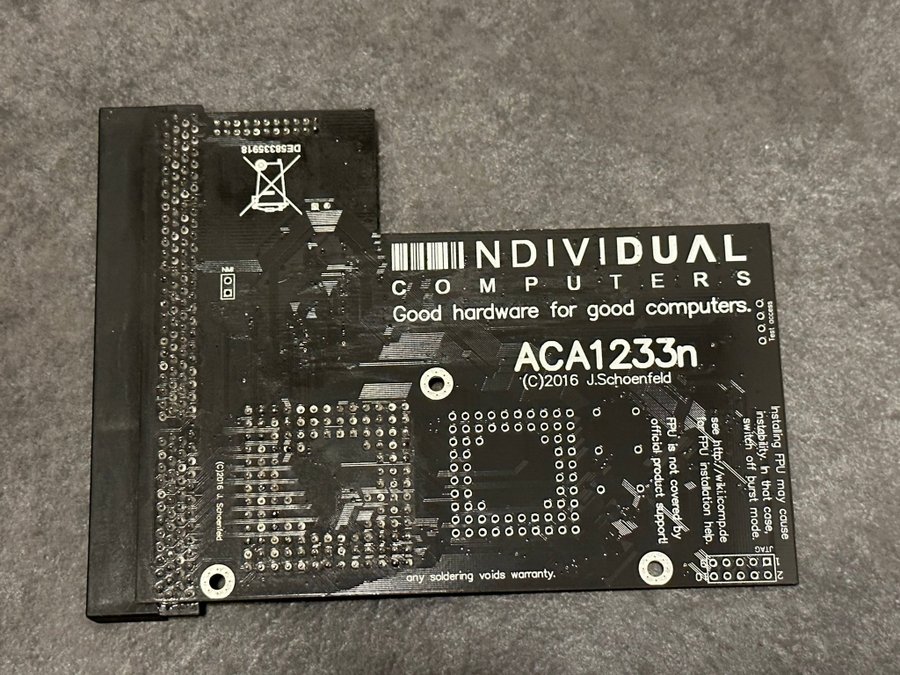 ACA1233n Amiga 1200 アクセラレータボード｜スマホ・タブレット・パソコン