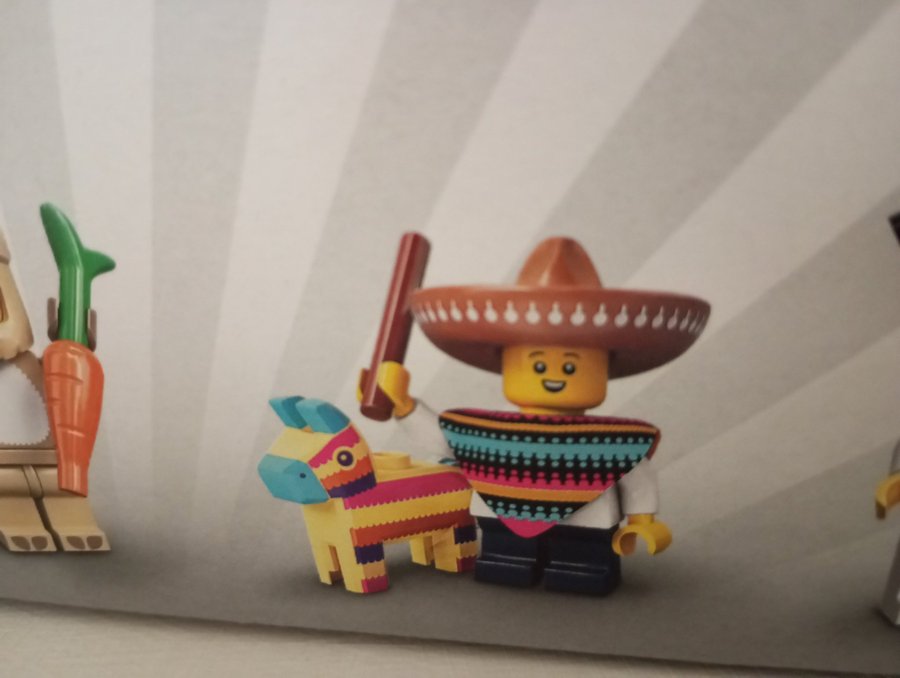 Lego minifigures series 20 Pinata boy ooppnad Kop pa Tradera 644298745