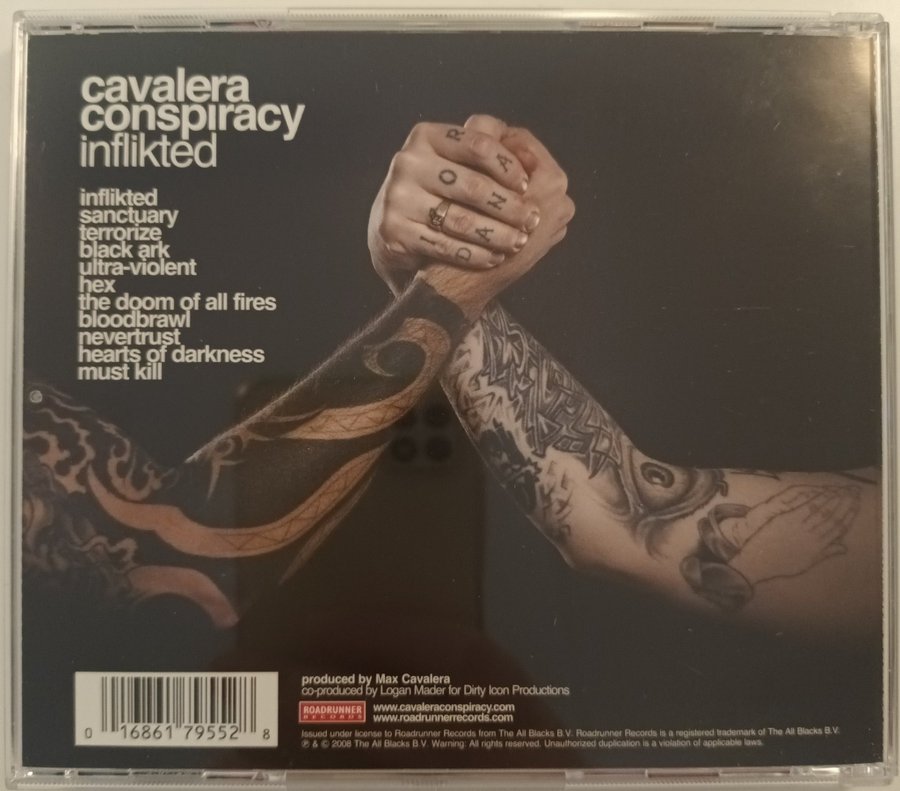 Cavalera Conspiracy - Inflikted CD | Köp på Tradera (709097364)