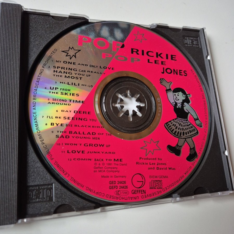 Rickie Lee Jones - Pop Pop CD.. | Köp från zenorrecords på