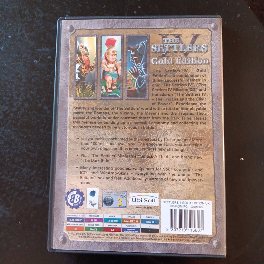The settlers IV gold edition jeu 2 add on - PC - Jeu Occasion Pas Cher