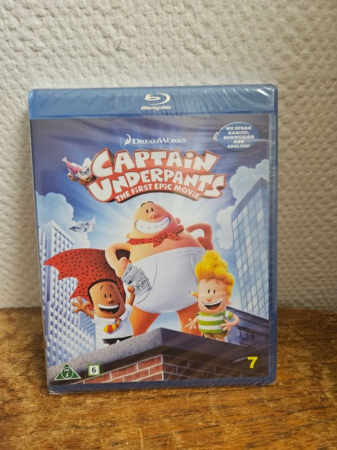 Captain underpants the first e K p fr n AIAbySweden p Tradera