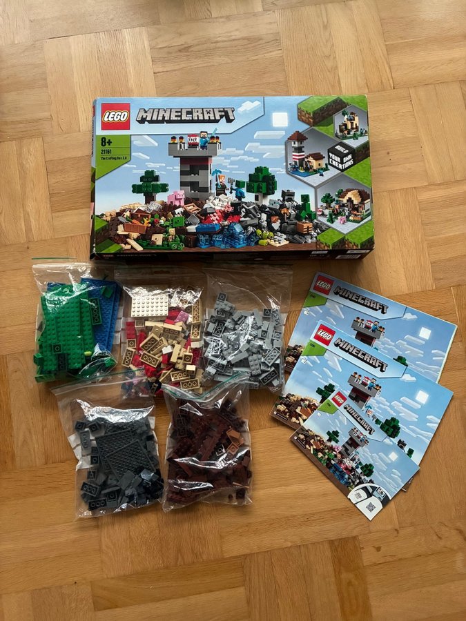 LEGO Minecraft 21161 The Crafting Box 3.0 | Köp på Tradera (695142853)