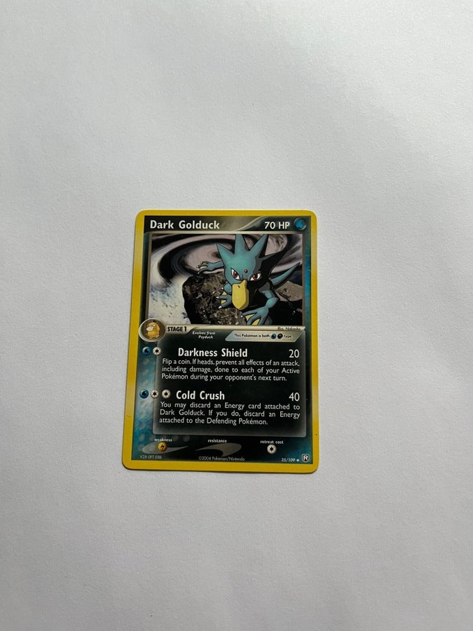dark golduck pokemon card price 35/109 2004 CGC 9.5  Zapp! Comics done to each of your Active Pokmon during your opponents next turn Dark Golduck [Reverse Holo] #35