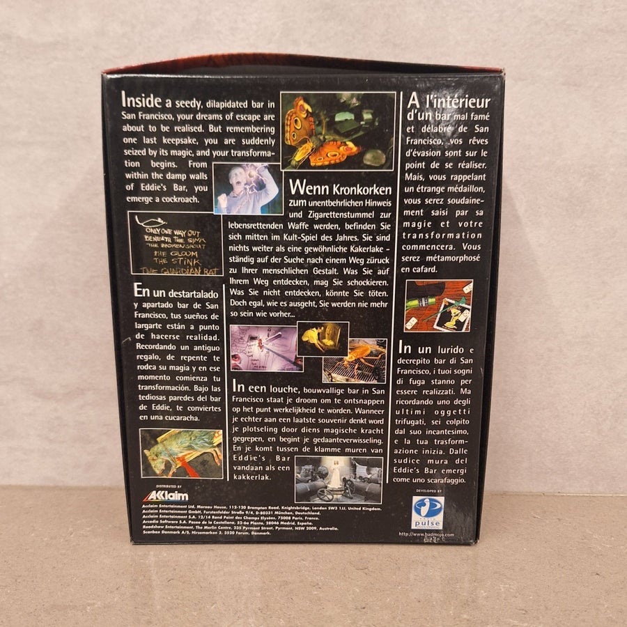 Jeu PC Bad Mojo The Roach Game - Big Box FR Avec Notice - État Bon - PEGI 16