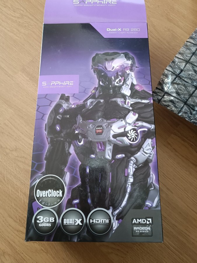 Sapphire Dual-X R9 280 3GB GDDR5 Overclock Köp på Tradera