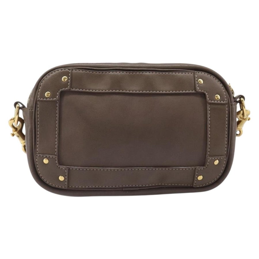 【廃盤希少】Chloe Eden shoulder bag beige Chloe Eden Shoulder Bag Leather Beige Gold Tone.. | Köp på Tradera