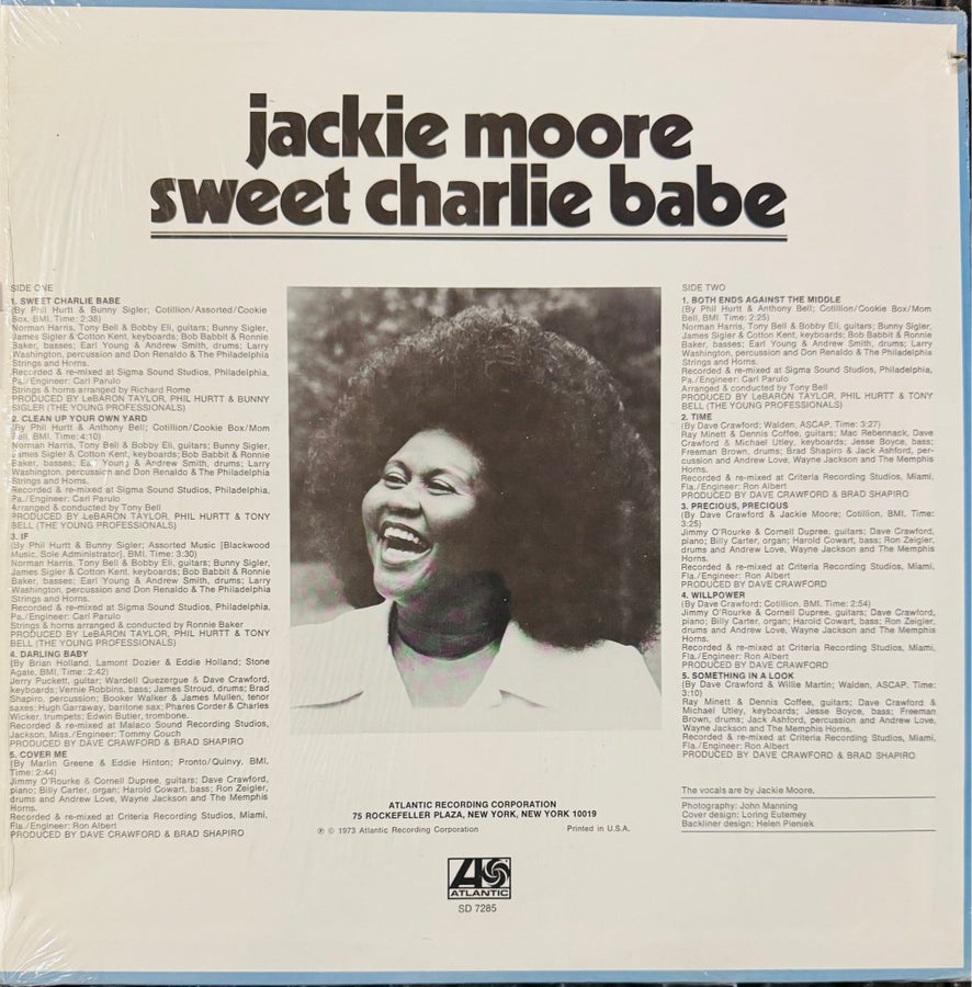 Jackie Moore - Sweet Charlie Babe Rl (Vinyl) 19.. | Köp på Tradera
