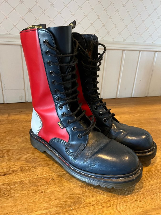 Dr Martens 9844 Union Jack vintage 90s 90 tal r K p p Tradera