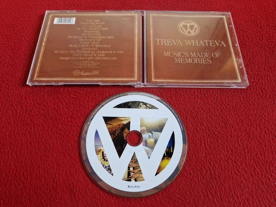 洋楽 Treva Treva Whateva – Music's Made Of Memories BRC-130 JAPAN CD