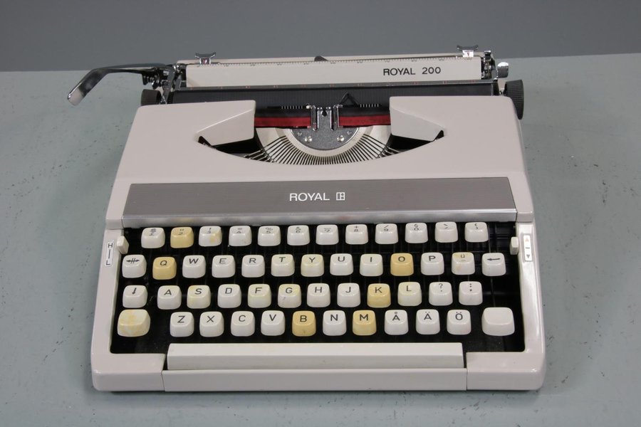 完動品 ROYAL 200 ロイヤルタイプライター パステルカラー Royal 200