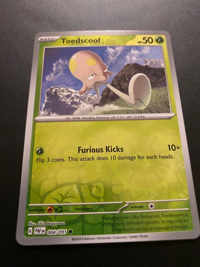 Toedscool 004/091 rev Holo | Kp p Tradera (622885408)