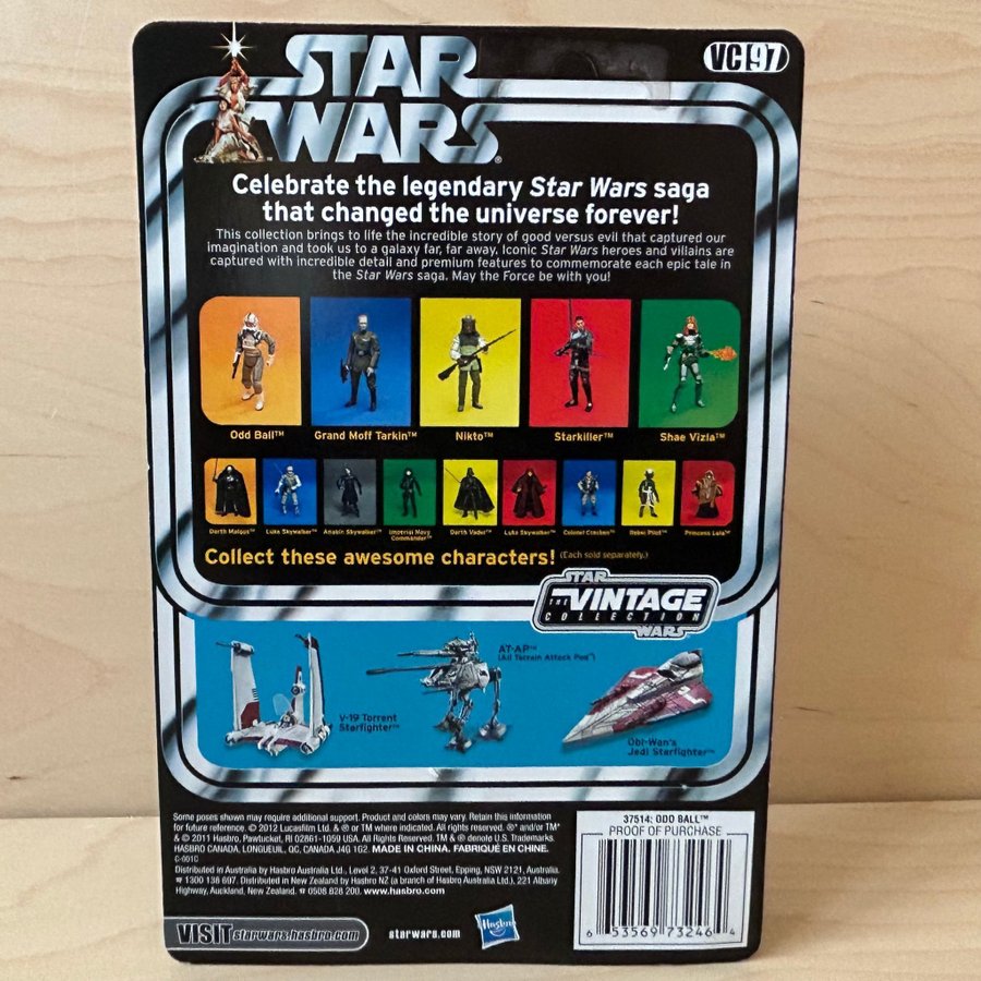 Star Wars Odd Ball Clone Pilot VC 97 The Vintage Collection Hasbro