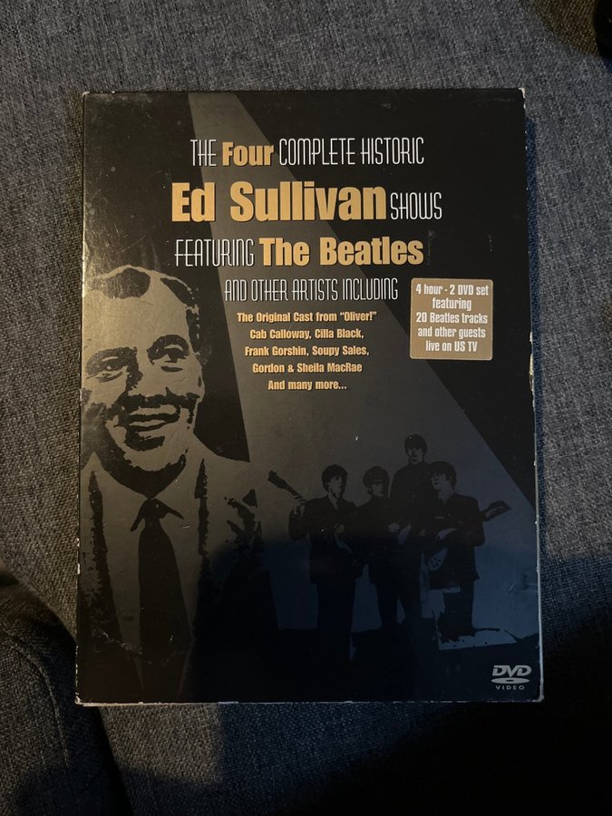 The Four Complete Historic Ed Sullivan Shows Fe.. | Köp på Tradera