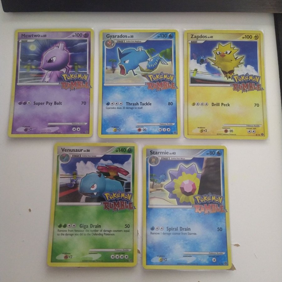 Pokmon 5st Rumble Kort | Kp p Tradera (728227844)