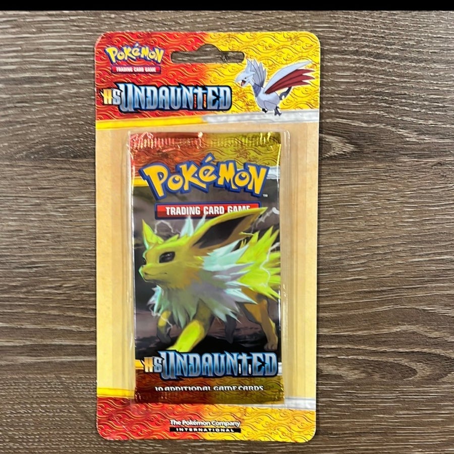 pokemon hs undaunted booster pack 3 Heart Gold Soul Silver & Platinum Blister  The Pokcave ready Pokemon just waiting to be summoned by the fearless Trainer in you Pokemon HeartGold & Soulsilver Undaunted